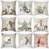 Merry Christmas Decorations for Home Xmas Cushion Cover Christmas Ornament Pillowcase Natal Navidad - TheWellBeing4All