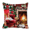 Merry Christmas Decorations for Home Xmas Cushion Cover Christmas Ornament Pillowcase Natal Navidad - TheWellBeing4All