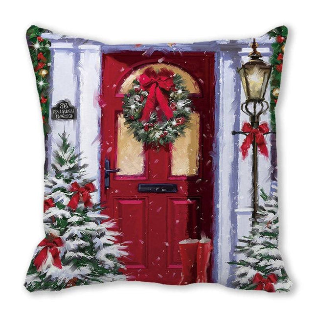 Merry Christmas Decorations for Home Xmas Cushion Cover Christmas Ornament Pillowcase Natal Navidad - TheWellBeing4All