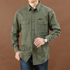 MEN Shirt  Oversize Loose Long Sleeve - TheWellBeing4All