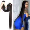 Straight 30 32 34Inch Remy Brazilian Tissage Hair Weave Human Hair Bundles Straight Hair Natural Color 100% Human Hair Extension - TheWellBeing4All