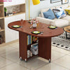 Folding Table Solid Wood Storage - TheWellBeing4All