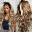 Ombre Body Wave Lace Front Wig 1b 30 Lace Front Human Hair Wigs Virgin 13x4 Lace Frontal Wig Blonde Wigs - TheWellBeing4All