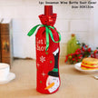 Xmas Wine Bottle Dust Cover Noel Navidad Christmas Decoration - TheWellBeing4All