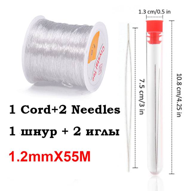 Beading Stretch Cords Elastic Line for Jewelry Making Supply Wire String Thread - TheWellBeing4All