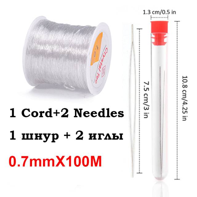 Beading Stretch Cords Elastic Line for Jewelry Making Supply Wire String Thread - TheWellBeing4All