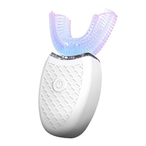360 Degrees Intelligent Automatic Sonic Electric Toothbrush U Type 4 Modes Tooth Brush - TheWellBeing4All