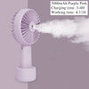 Portable Water Spray Mist Fan Electric USB Rechargeable Handheld Mini Fan - TheWellBeing4All