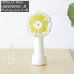 Portable Water Spray Mist Fan Electric USB Rechargeable Handheld Mini Fan - TheWellBeing4All