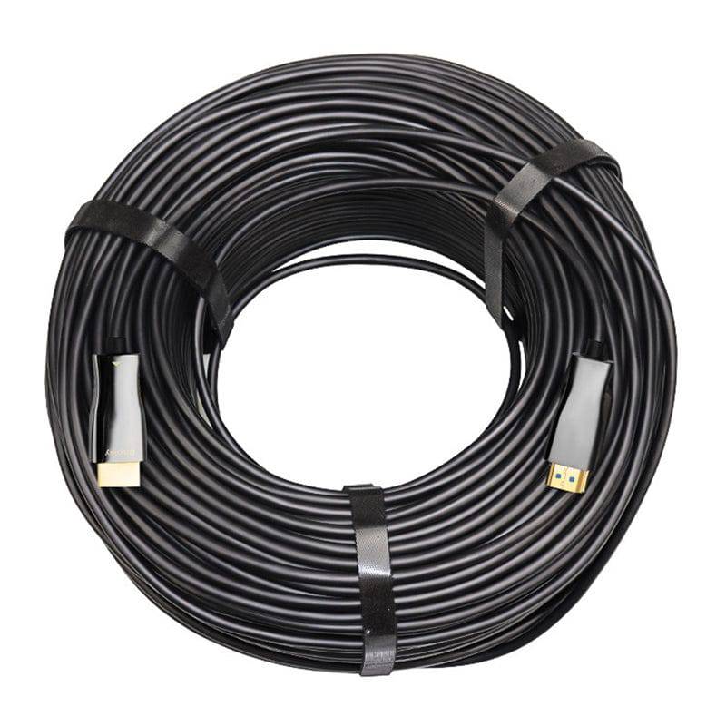 Fiber Optic HDMI Cable 4K 60Hz 2.0 2.0b 18Gbps Ultra High Speed HDR HDMI Male to Male - TheWellBeing4All