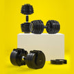 Adjustable Dumbbell Set Professional Gym Fitness - TheWellBeing4All