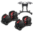 Adjustable Dumbbell Set Professional Gym Fitness - TheWellBeing4All