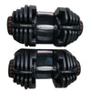 Adjustable Dumbbell Set Professional Gym Fitness - TheWellBeing4All