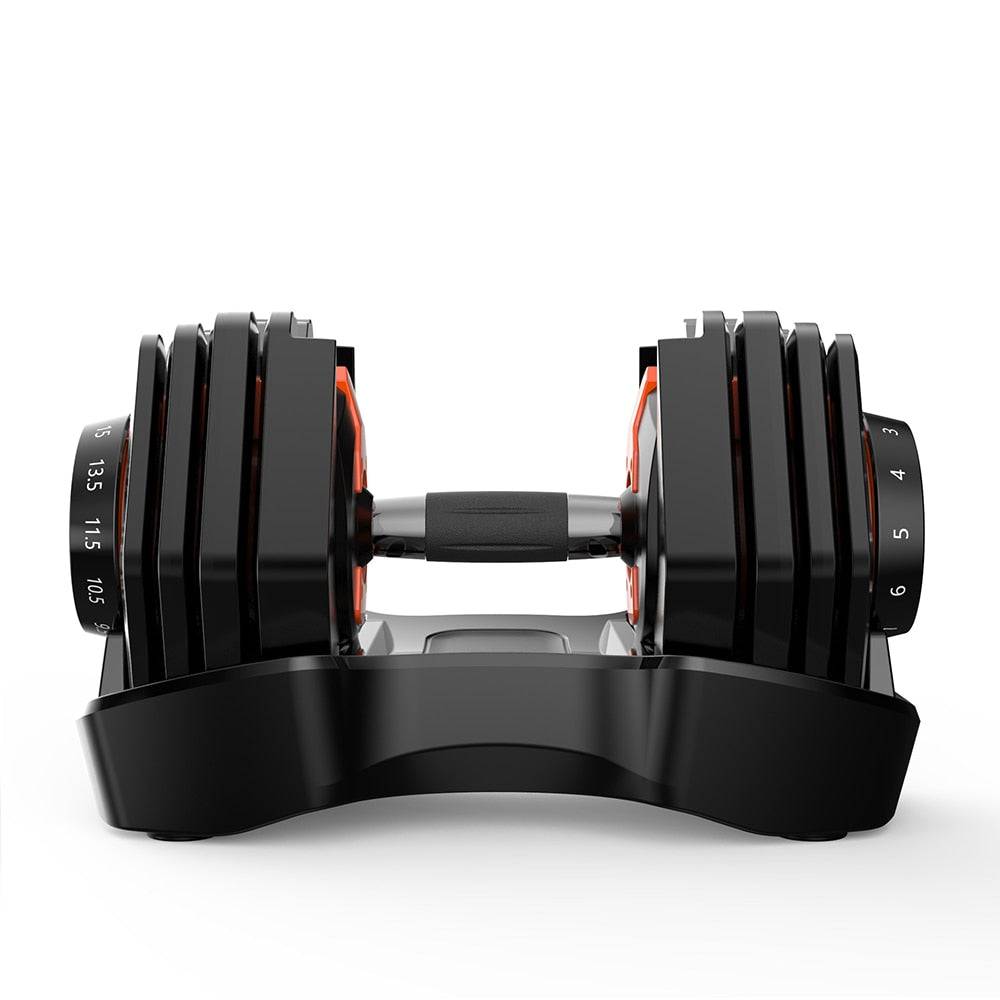 Adjustable Dumbbells Fast Automatic Intelligent Home Fitness Lying Dumbbell Set - TheWellBeing4All