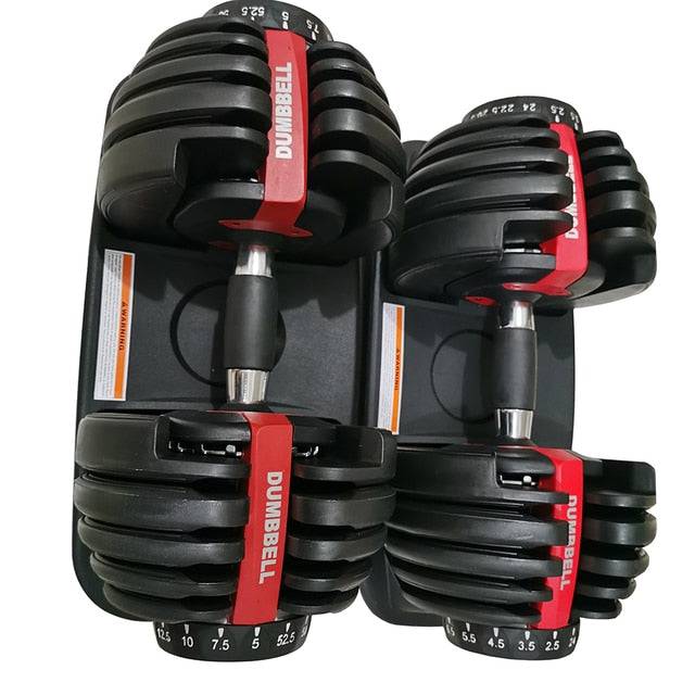 Adjustable Dumbbells Fast Automatic Intelligent Home Fitness Lying Dumbbell Set