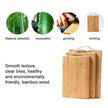 Kitchen Chopping Board Wooden. Outdoor Camping Food Cutting Board Bamboo Rectangle Cutting Board - TheWellBeing4All