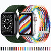 Nylon Braided Solo Loop fabric Strap For Apple Watch band - TheWellBeing4All