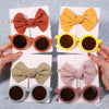 Bows Headband Round Children Sun Glasses Protection - TheWellBeing4All