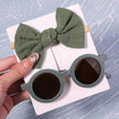 Bows Headband Round Children Sun Glasses Protection - TheWellBeing4All