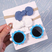 Bows Headband Round Children Sun Glasses Protection - TheWellBeing4All