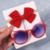 Bows Headband Round Children Sun Glasses Protection - TheWellBeing4All