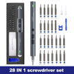 Electric Screwdriver 24 Pcs S2 Alloy Steel Bit Screwdrivers Type-C Fast Charging Screwdriver Set - TheWellBeing4All