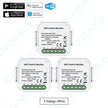 Smart Switch Module 1 Gang/2 Gang Two Way 10A 2300W  APP Remote Control  Works With Alexa - TheWellBeing4All