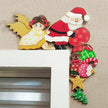 Wooden Christmas Door Hanging Oranments Wall Xmas Dec Merry Christmas Decor - TheWellBeing4All