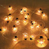 2M 20LED Santa Claus Snowflake LED Light String Christmas Decoration For Home Xmas Tree Ornament