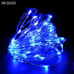 2M 20LED Santa Claus Snowflake LED Light String Christmas Decoration For Home Xmas Tree Ornament