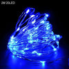 2M 20LED Santa Claus Snowflake LED Light String Christmas Decoration For Home Xmas Tree Ornament