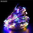 2M 20LED Santa Claus Snowflake LED Light String Christmas Decoration For Home Xmas Tree Ornament