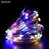 2M 20LED Santa Claus Snowflake LED Light String Christmas Decoration For Home Xmas Tree Ornament