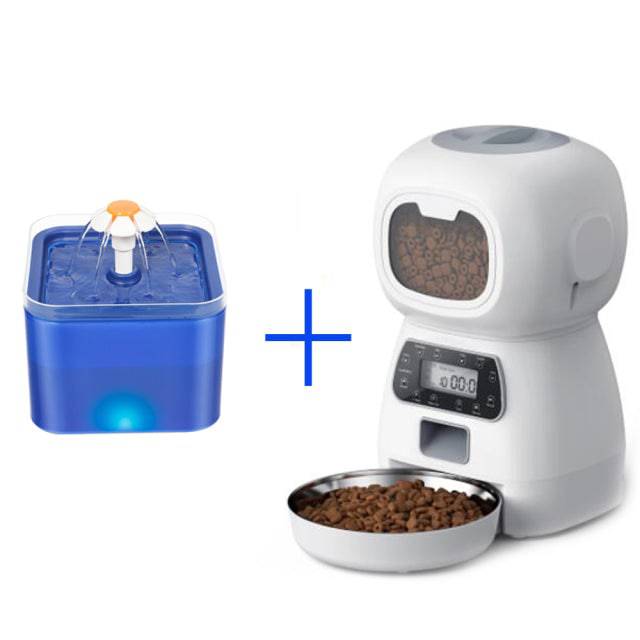 Automatic Dog And Cat Feeder 3.5 Liters - TheWellBeing4All