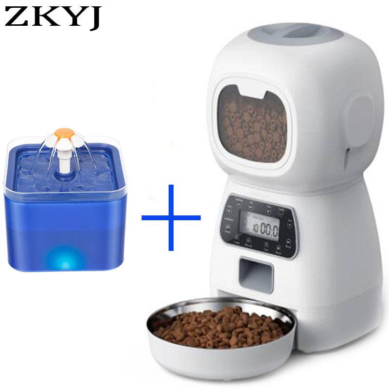 Automatic Dog And Cat Feeder 3.5 Liters - TheWellBeing4All