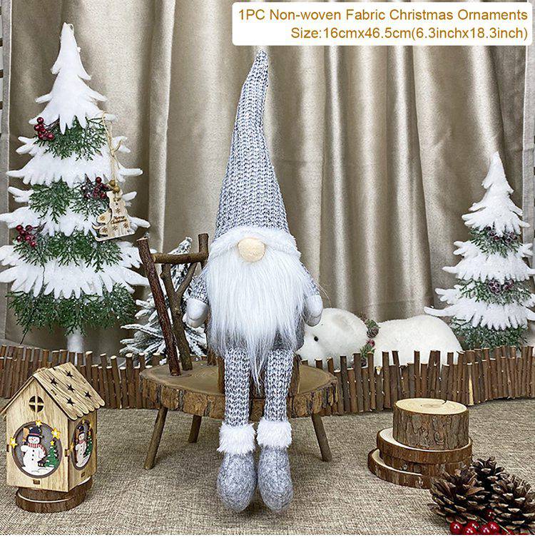 Gnome Christmas Faceless Doll Merry Christmas Decorations - TheWellBeing4All