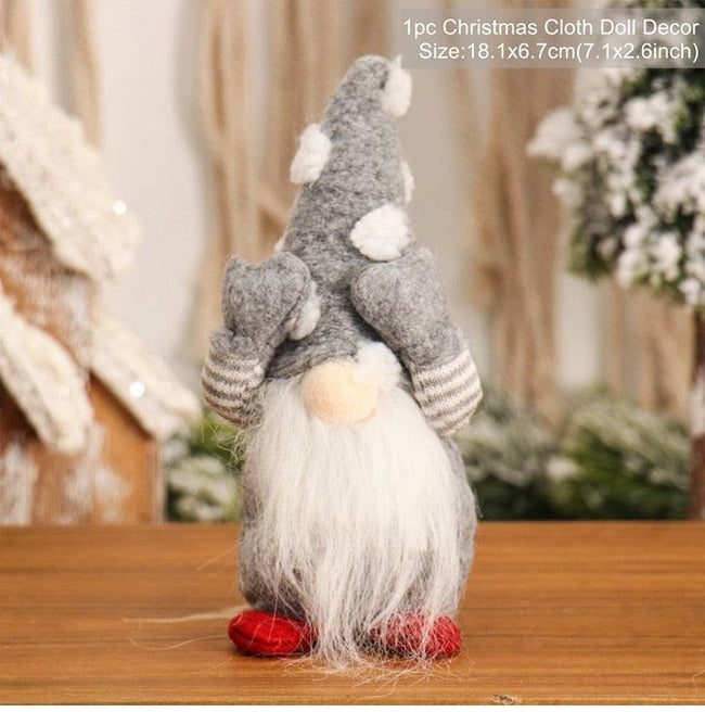 Gnome Christmas Faceless Doll Merry Christmas Decorations - TheWellBeing4All