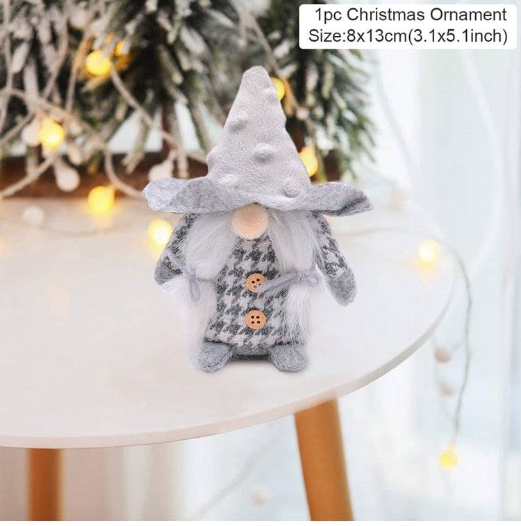 Gnome Christmas Faceless Doll Merry Christmas Decorations - TheWellBeing4All