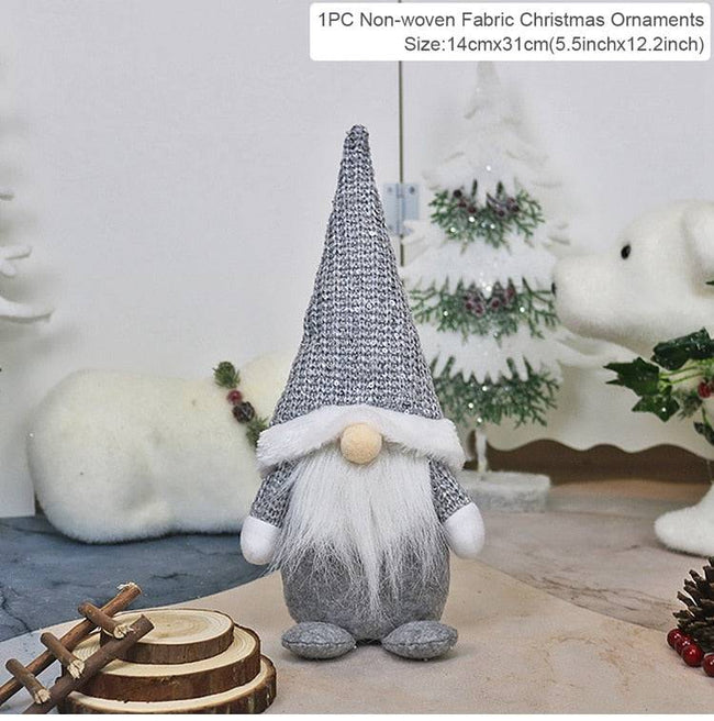 Gnome Christmas Faceless Doll Merry Christmas Decorations - TheWellBeing4All