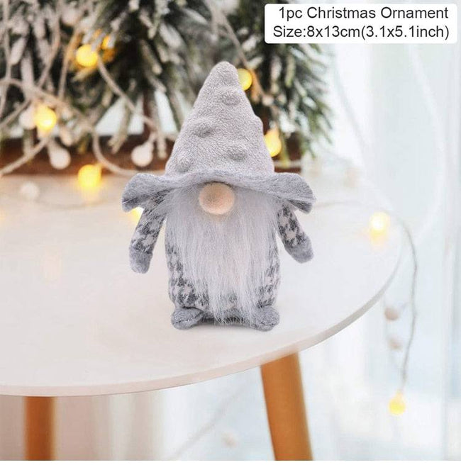 Gnome Christmas Faceless Doll Merry Christmas Decorations - TheWellBeing4All