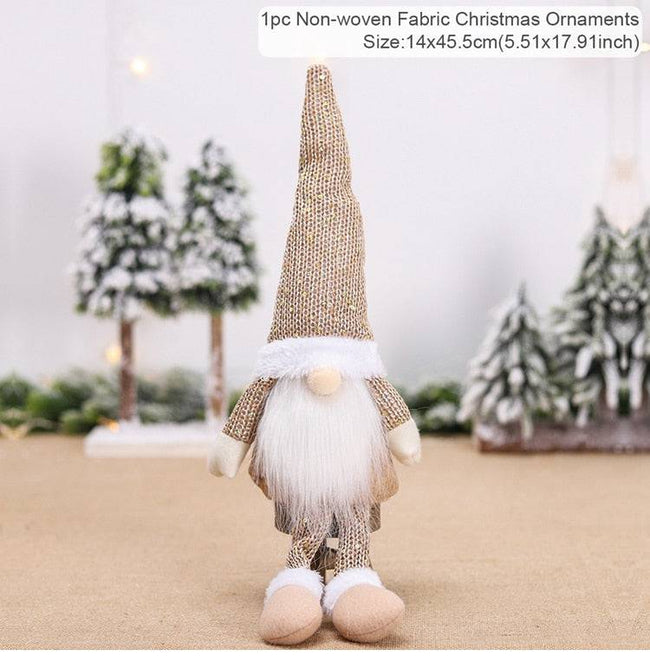 Gnome Christmas Faceless Doll Merry Christmas Decorations - TheWellBeing4All