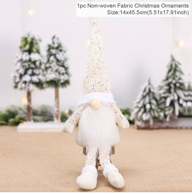 Gnome Christmas Faceless Doll Merry Christmas Decorations - TheWellBeing4All