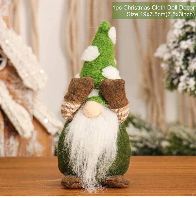 Gnome Christmas Faceless Doll Merry Christmas Decorations - TheWellBeing4All