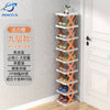 Shoe Rack Folding Shoe Cabinet Multi-layer Shoes Storage Organizer Space-Saving - TheWellBeing4All