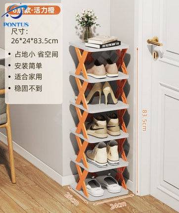 Shoe Rack Folding Shoe Cabinet Multi-layer Shoes Storage Organizer Space-Saving - TheWellBeing4All