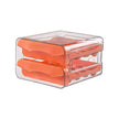 Grids Egg Storage Container for Refrigerator Clear Drawer T - TheWellBeing4All