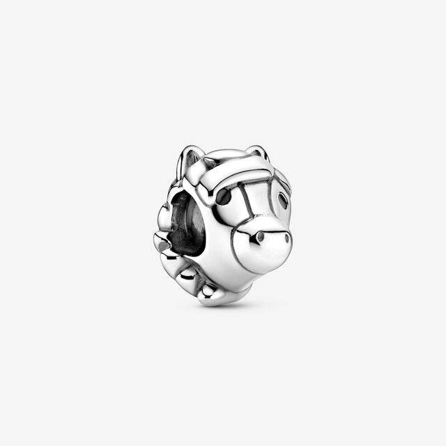 Silver Color Charm Bead Cat Dog Paw Turtle Pendant Charms Fit Pandora Bracelets Necklaces - TheWellBeing4All