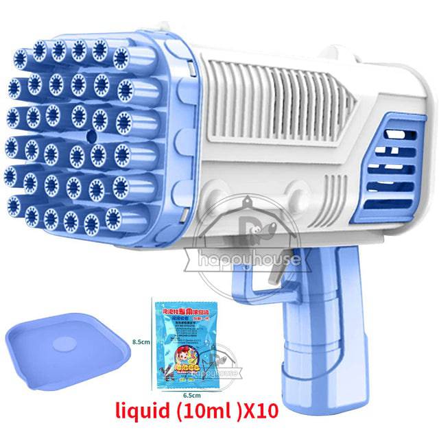 Automatic Bazooka Bubble Gun Soap Bubble Maker - TheWellBeing4All