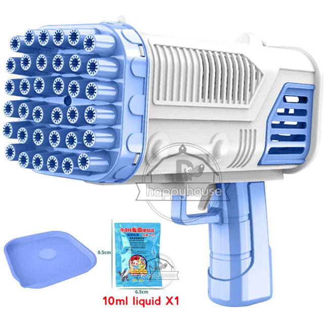 Automatic Bazooka Bubble Gun Soap Bubble Maker - TheWellBeing4All