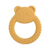 Baby Teether Silicone Bracelet BPA Free  Cute Animal Silicone Pendant Wood Ring  Teething Rattle - TheWellBeing4All